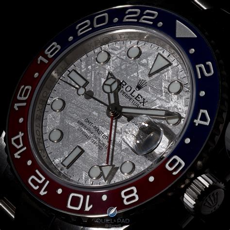 rolex meteorite face